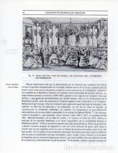 Postales: LAMINA V25282: Baile en una casa de Santiago, litografia 1863 - Leopoldo Castedo