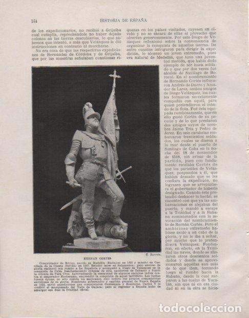 Postkarten: LAMINA V33770: Hernan Cortes - Manuel Rodriguez Codola