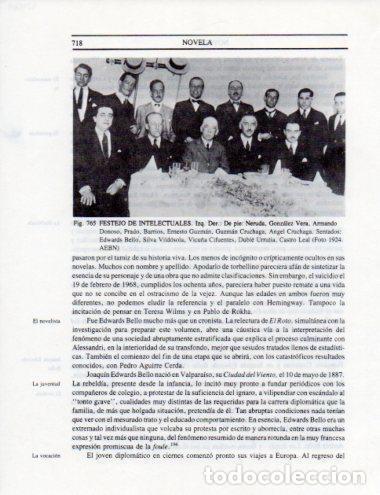 Postales: LAMINA V25569: Festejo de intelectuales en Santiago 1924 - Leopoldo Castedo