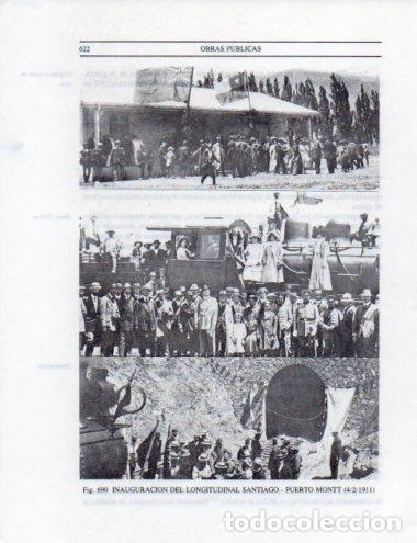 Postales: LAMINA V25534: Inaguracion del Longitudinal Santiago-Puerto Montt - Leopoldo Castedo