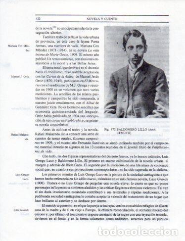 Postales: LAMINA V25445: Baldomero Lillo - Leopoldo Castedo