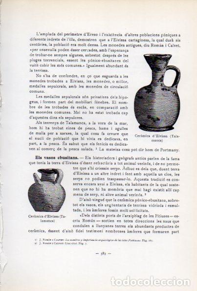Postkarten: LAMINA V34741: Ceramica d'Eivissa, Talamanca - Antoni Rovira i Virgili