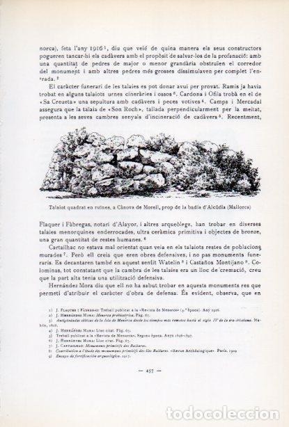 Postkarten: LAMINA V34698: Talaiot en ruines a Canova de Morell - Antoni Rovira i Virgili