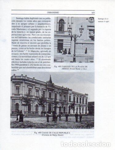 Postales: LAMINA V25451: Casas de calle Republica en Santiago - Leopoldo Castedo