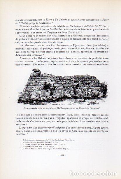 Postkarten: LAMINA V34700: Nau o naveta Els Tudons, Menorca - Antoni Rovira i Virgili