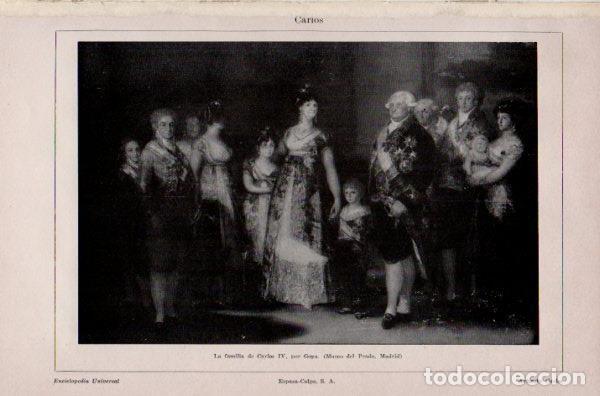 Postkarten: LAMINA V35288: La familia de Carlos IV por Goya - Varios