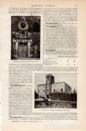 Postais: LAMINA V27291: Castillo Torre Roja en Viladecans - Varios