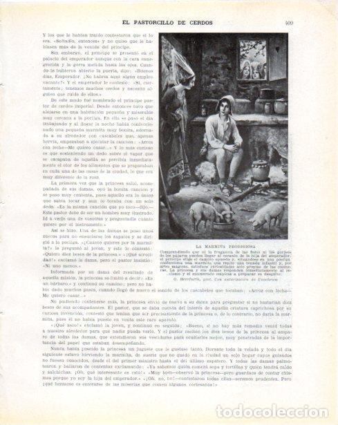Postkarten: LAMINA V34386: La Marmita prodigiosa por O. Herrfurth - Guillermo de Boladeres