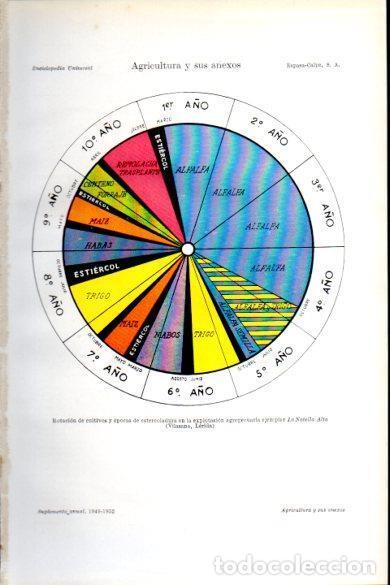 Postais: LAMINA V26428: Cuadro rotacion de cultivos en La Novella Alta, Lleida - Varios