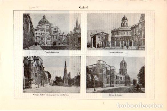 Postkarten: LAMINA V26493: Vistas de Oxford - Varios