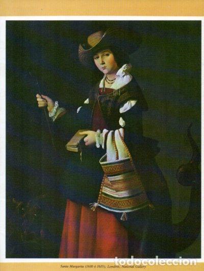 Cartoline: LAMINA V35767: Santa Margarita por Zurbaran - Varios