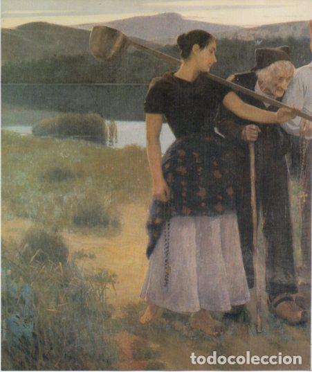 Cartoline: LAMINA V27157: Tornant dels tros per Josep Llimona - Francesc Fontbona