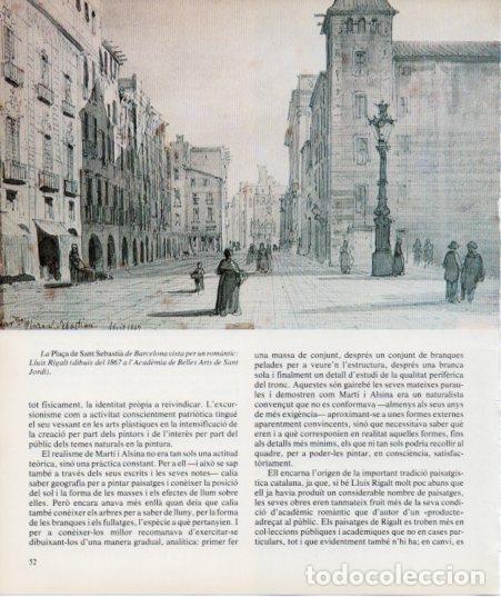 Cartoline: LAMINA V27115: La Pla&ccedil;a de Sant Sebastia per Lluis Rigalt - Francesc Fontbona
