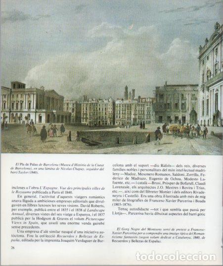 Cartoline: LAMINA V27104: El Pla de Palau de Barcelona per Nicolas Chapuy - Francesc Fontbona