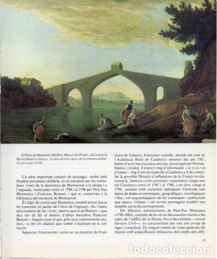 Postkarten: LAMINA V27099: El pont de Martorell per Maria-Ramon Sanxes - Francesc Fontbona