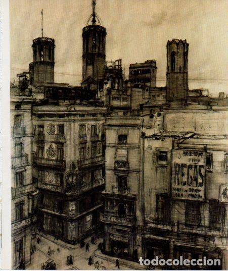 Cartoline: LAMINA V27159: Pla&ccedil;a de l'Angel per Dionis Baixeras - Francesc Fontbona