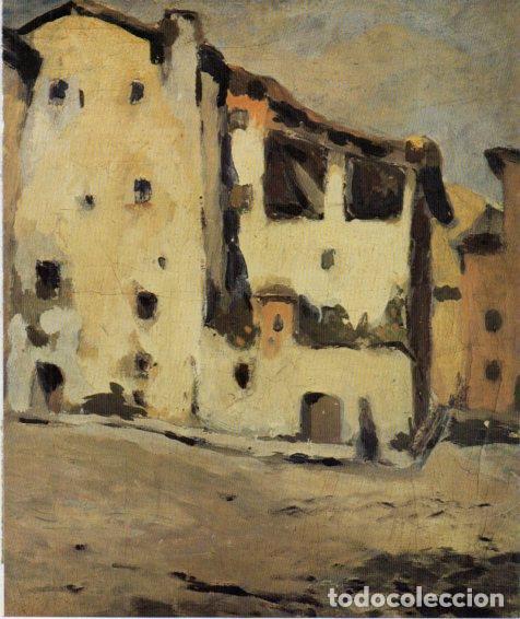 Postkarten: LAMINA V27232: Pla&ccedil;a de Girona per Pere Farro - Francesc Fontbona