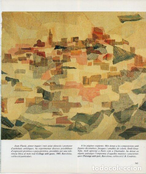 Postales: LAMINA V27255: Collage amb gases per Joan Fluvia - Francesc Fontbona