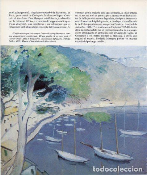 Postkarten: LAMINA V27229: Port de Soller per Josep Mompou - Francesc Fontbona