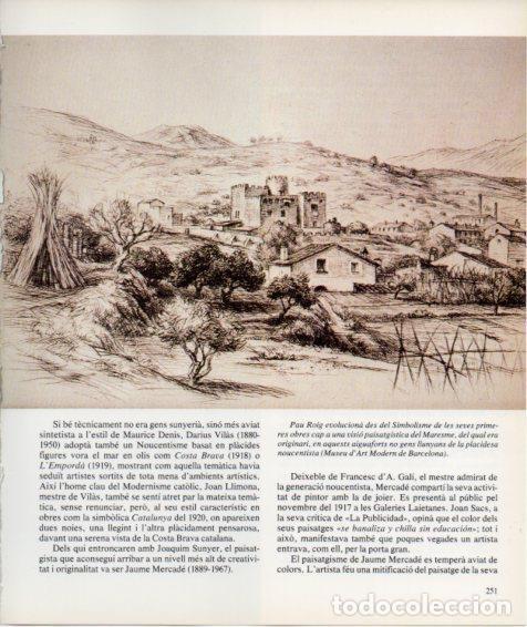 Postkarten: LAMINA V27212: Obra per Pau Roig - Francesc Fontbona
