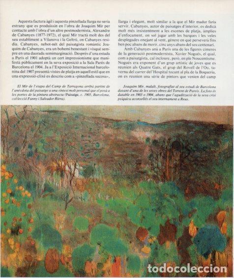 Postkarten: LAMINA V27188: Paisatge per Joaquim Mir - Francesc Fontbona
