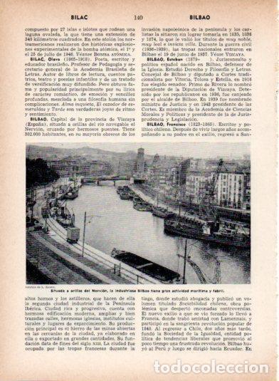 Postkarten: LAMINA V26939: Ria del Nervion en Bilbao - Varios