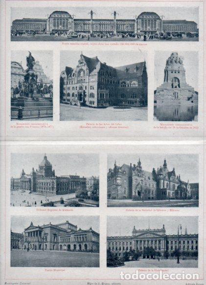 Postkarten: LAMINA V36280: Monumentos y Palacios en Leipzig - Varios