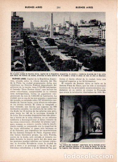 Postkarten: LAMINA V27004: Avenida 9 de julio de Buenos Aires - Varios