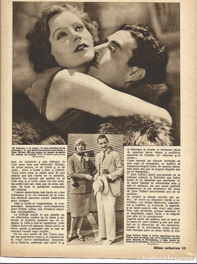 Postkarten: LAMINA 34148: Escena de El demonio y la carne con Greta Garbo - VVAA