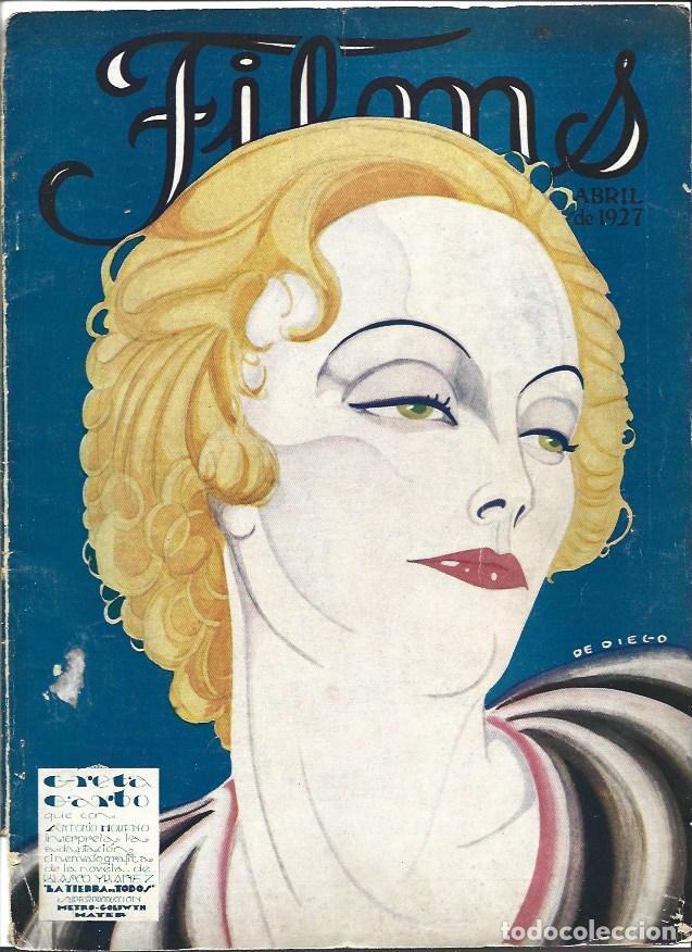 Postais: LAMINA 34075: Portada con Greta Garbo - VVAA