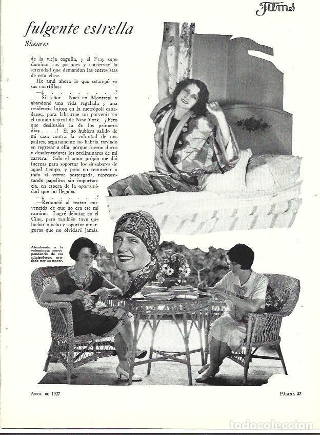 Cartoline: LAMINA 34086: Norma Shearer en su casa - VVAA