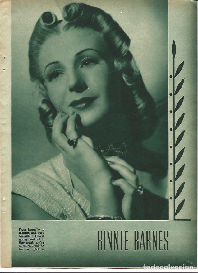 Postais: LAMINA 34251: Binnie Barnes - VVAA