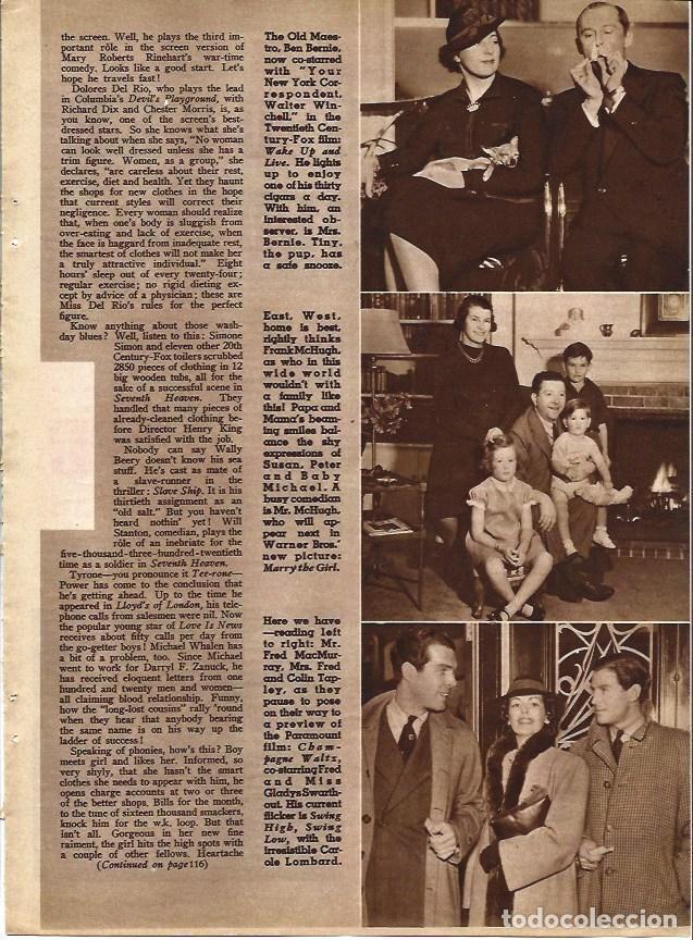 Postkarten: LAMINA 34241: Ben Bernie, Frank McHugh y Fred y Colin Tapley - VVAA