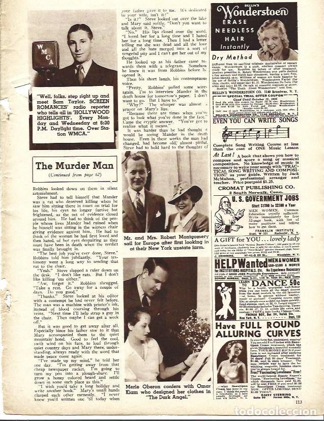 Postkarten: LAMINA 34224: Robert Montgomery y anuncios de publicidad - VVAA