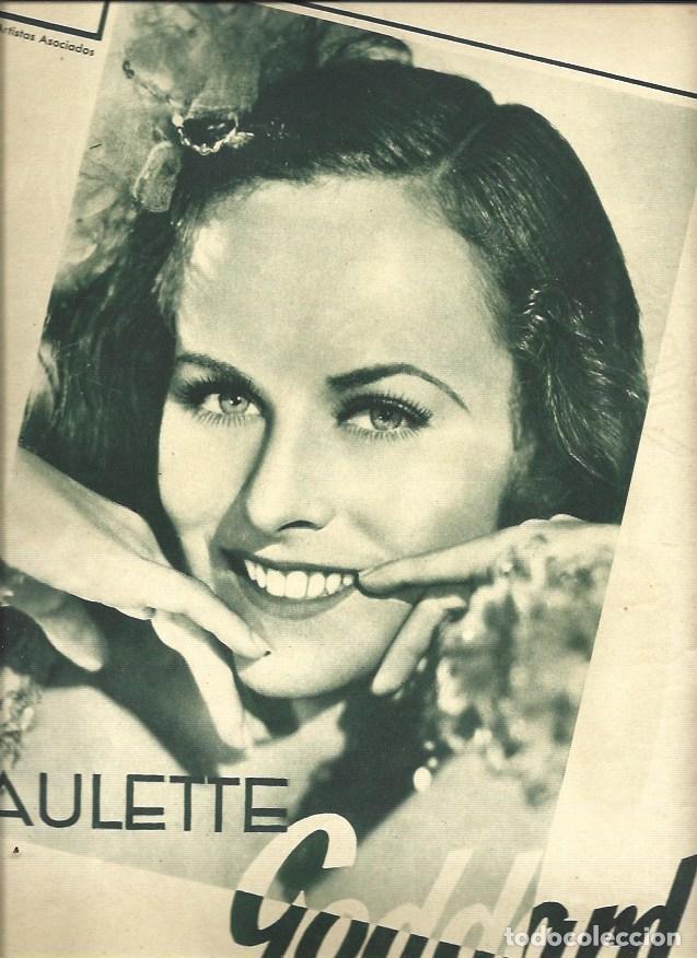 Cartoline: LAMINA 34882: Paulette Goddard - VVAA