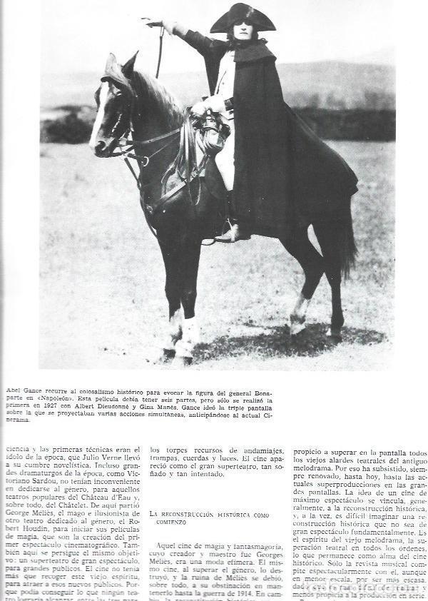 Postais: LAMINA 33897: Abel Gance Como Bonaparte - VVAA