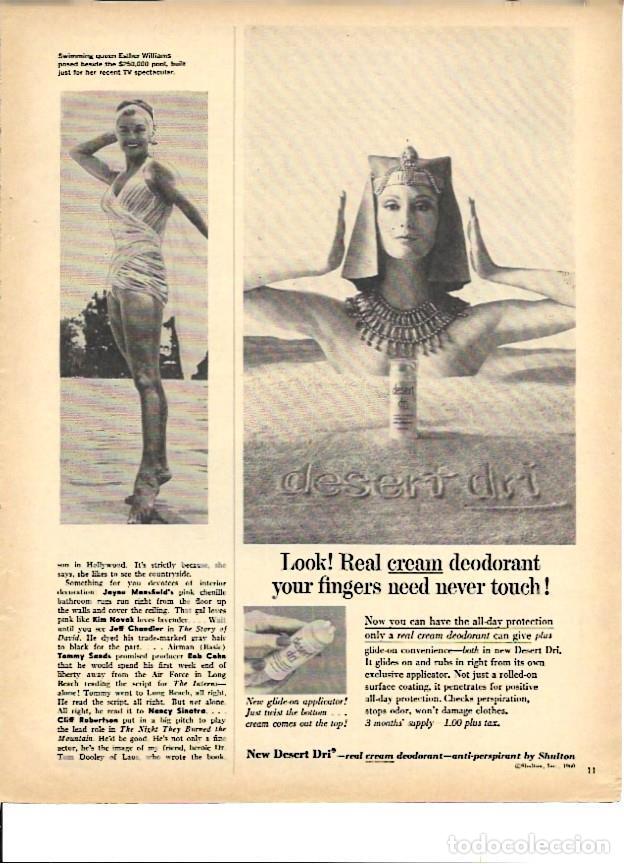 Postais: LAMINA 35292: Esther Williams junto a la piscina - VVAA