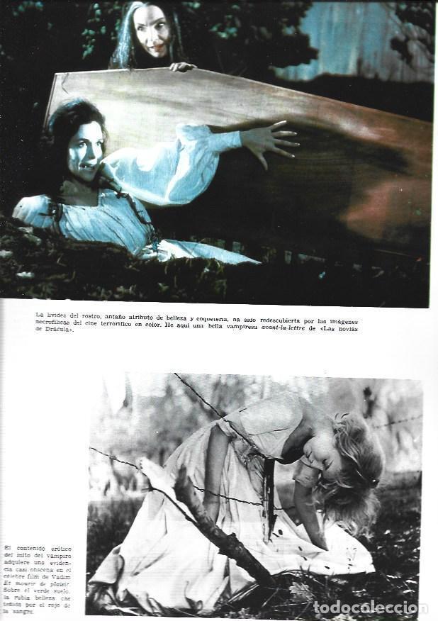 Postales: LAMINA 33998: Escenas de Las novias de Dracula y Et mourir de plaisir - VVAA
