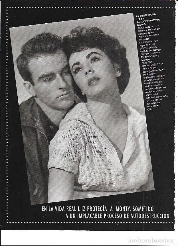 Postcards: LAMINA 35277: Liz Taylor con Montgomery Clift - VVAA