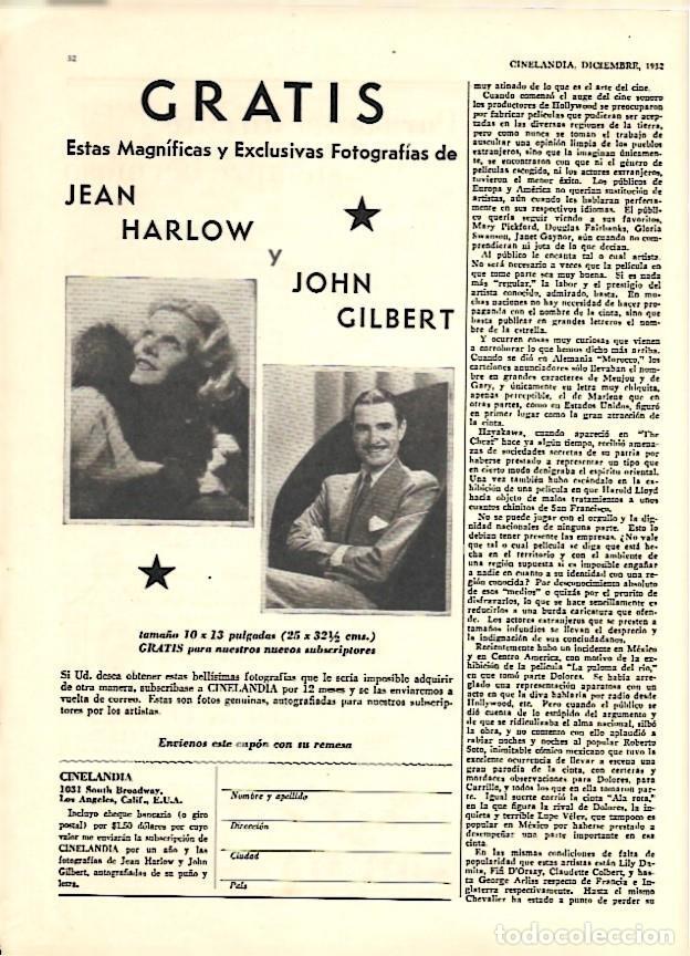Cartes Postales: LAMINA 35111: Jean Harlow y John Gilbert - VVAA