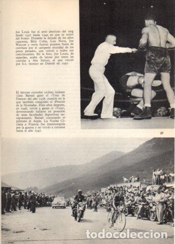 Cartoline: LAMINA V36625: Joe Louis y Gino Bartali - Varios