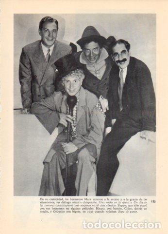 Postales: LAMINA V36526: Los hermanos Marx en 1933 - Varios