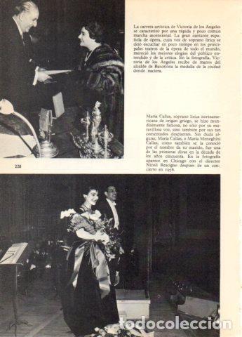 Cartes Postales: LAMINA V36721: Victoria de los Angeles y Maria Callas - Varios