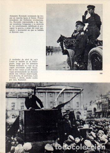 Postkarten: LAMINA V36404: A. Kerenski y Lenin en Petrogrado en un discurso - Varios