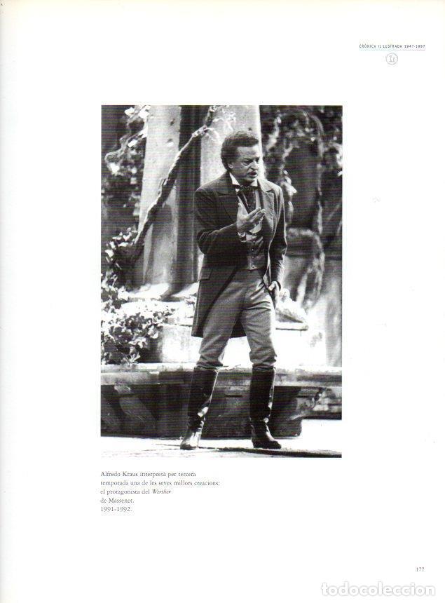 Cartes Postales: LAMINA V28564: Teatre del Liceu. Alfredo Kraus protagonista del Werther 1991-1992 - Varios