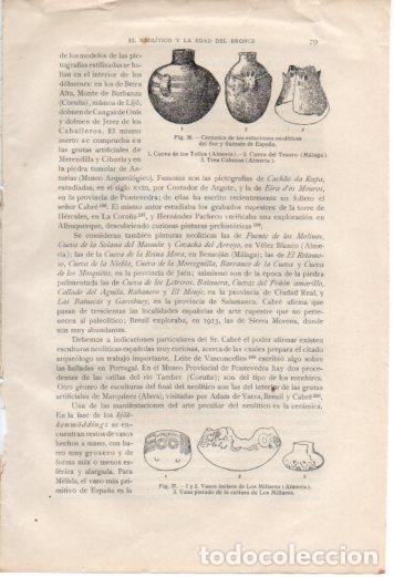 Postkarten: LAMINA V36980: Ceramica de las estaciones neoliticas del Sur y Sureste de Espa&ntilde;a - Antonio Ballester