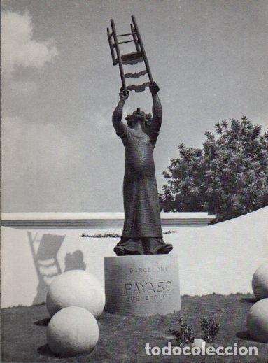 Cartoline: LAMINA V28082: Monumento al Payaso en Barcelona - Varios