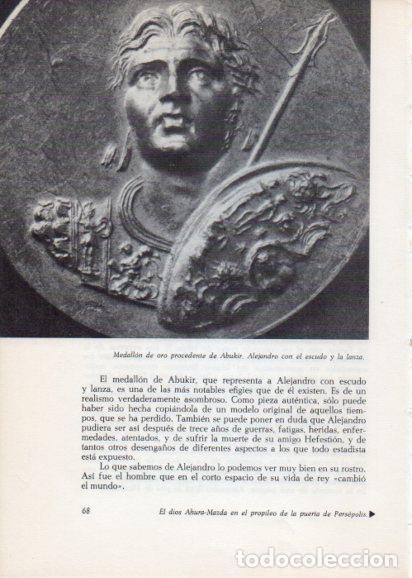 Cartoline: LAMINA V28213: Alejandro con escudo y lanza medallon de Abukir - Peter Bamm