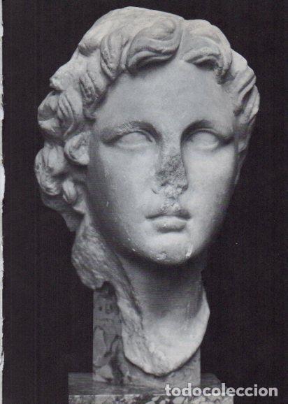 Postales: LAMINA V28205: Cabeza del joven Alejandro - Peter Bamm