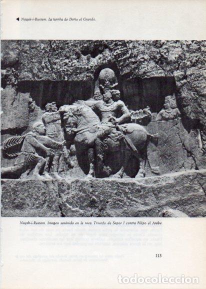 Cartes Postales: LAMINA V28231: Sapor I contra Filipo el Arabe imagen en Naqsh-i-Rustam - Peter Bamm